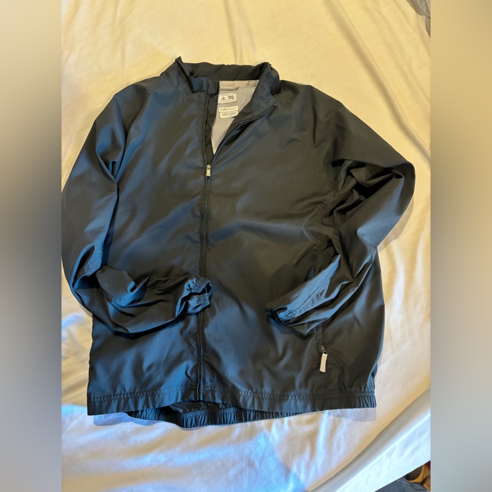 Adidas Black Zip-Up Jacket